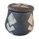 Pot couvert Art Deco signé