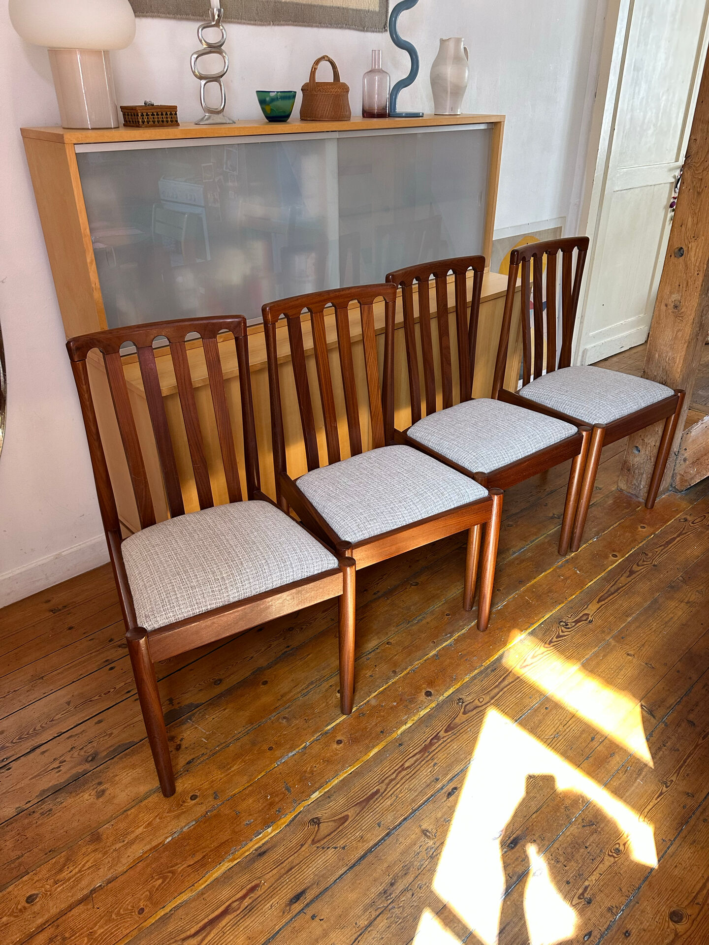 Lot de quatre chaises Meredew