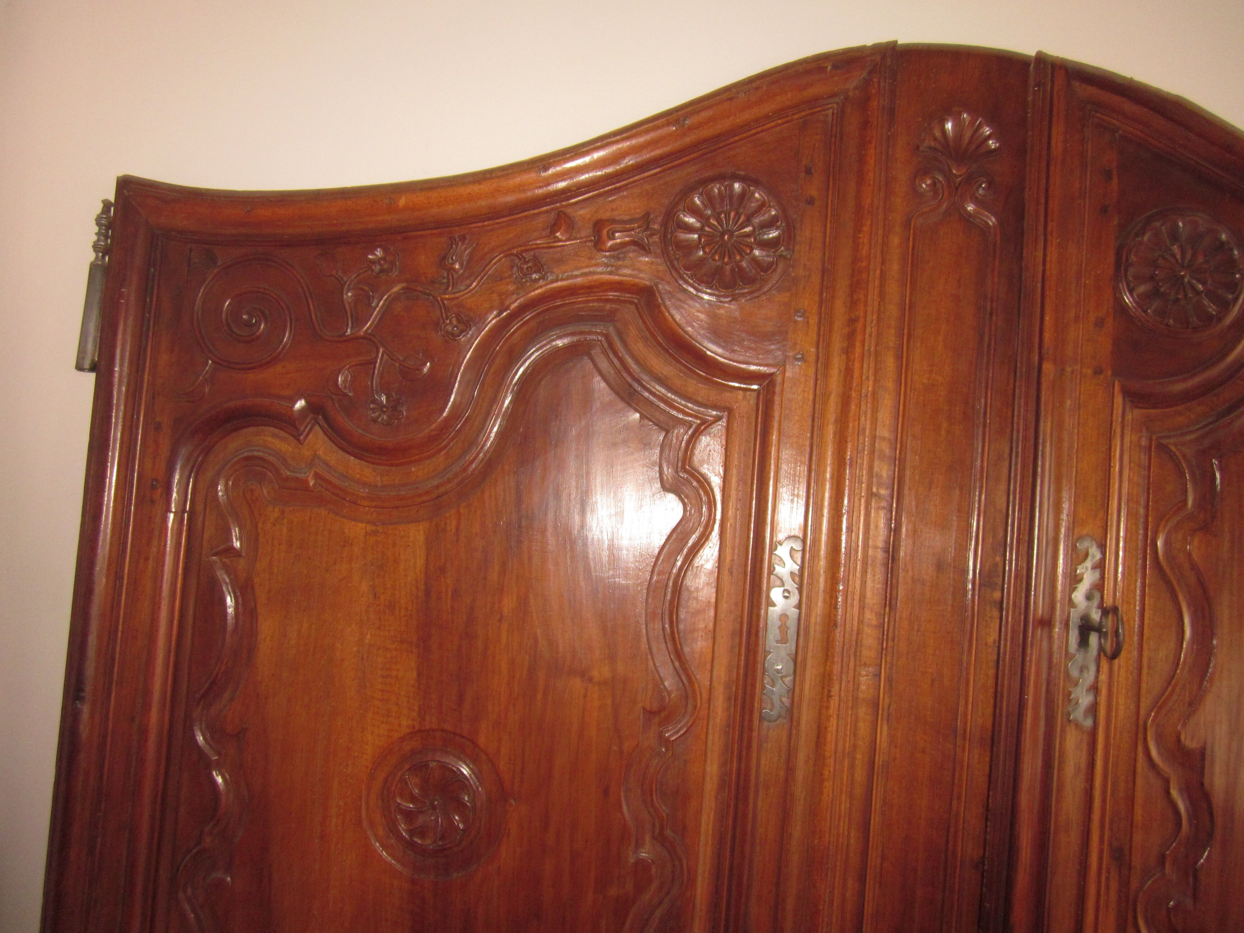 18th century old door pair