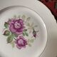 6 flat plates old floral assorted