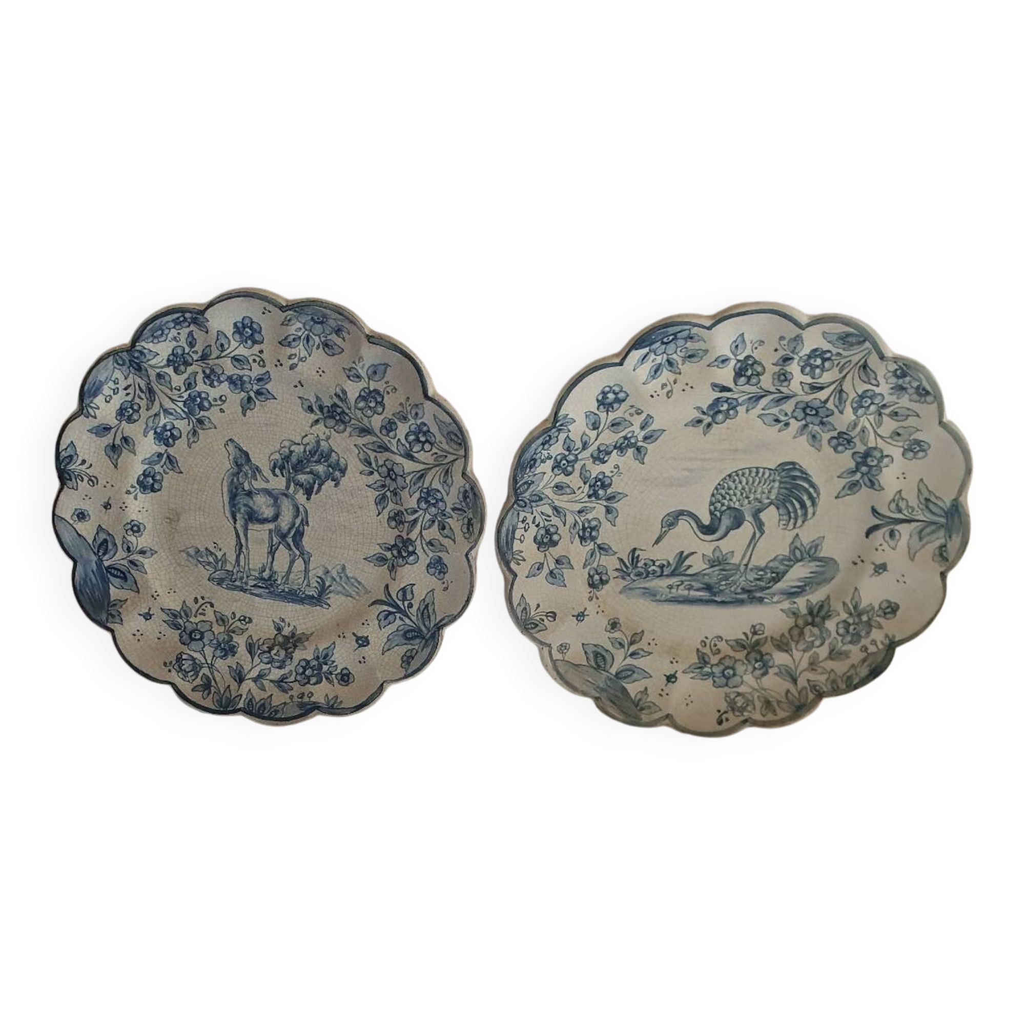 Two Talavera/Duran ceramic dishes