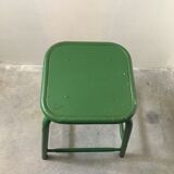Green military stool