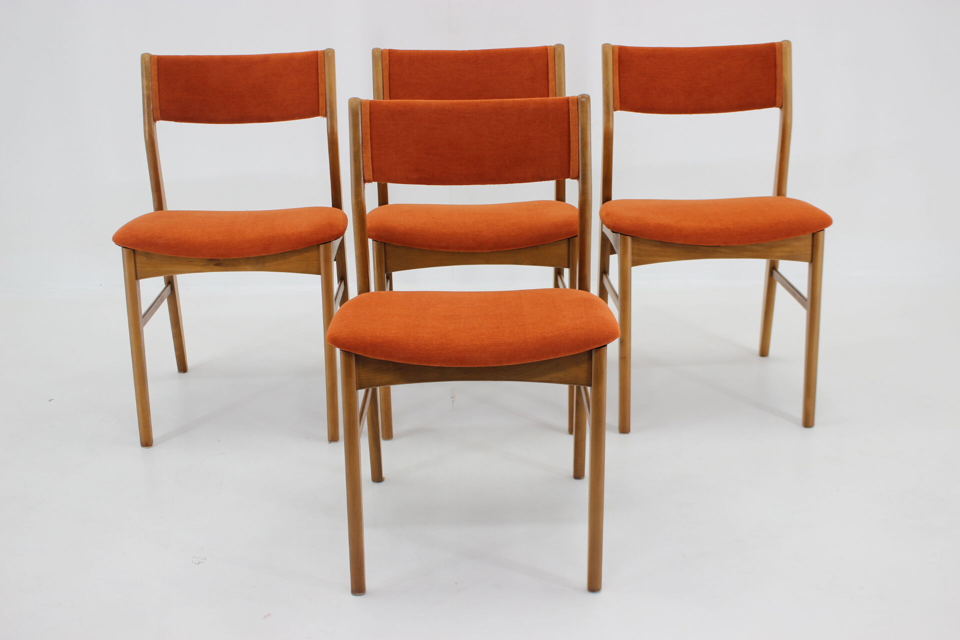 1960s Set of 4 Teak Dining Chairs, Denmark