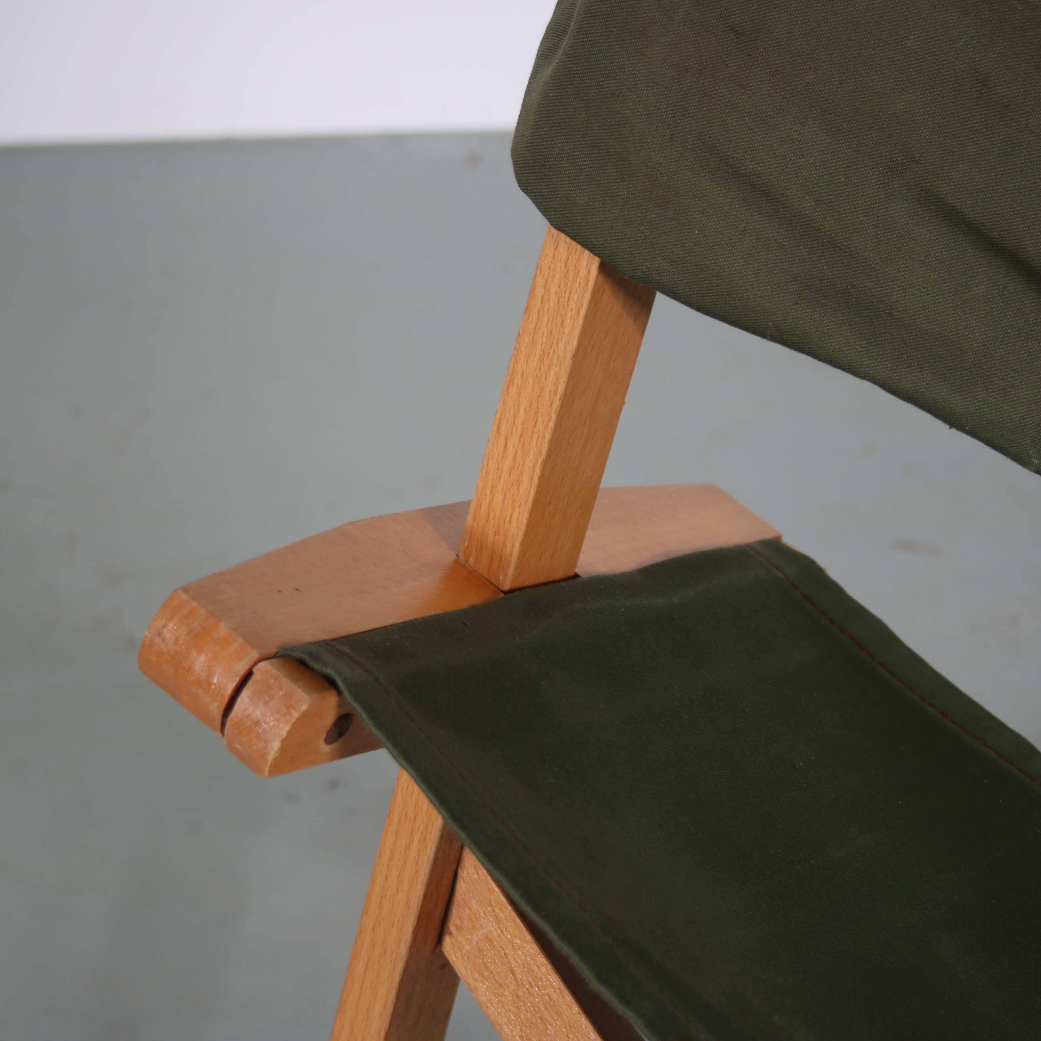 1960s “Praia” Folding chair by Pier Giacomo Castiglioni for Gavina, Italy