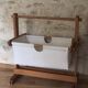 Vintage Scandinavian baby cradle