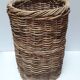 High basket 55cm round rattan old