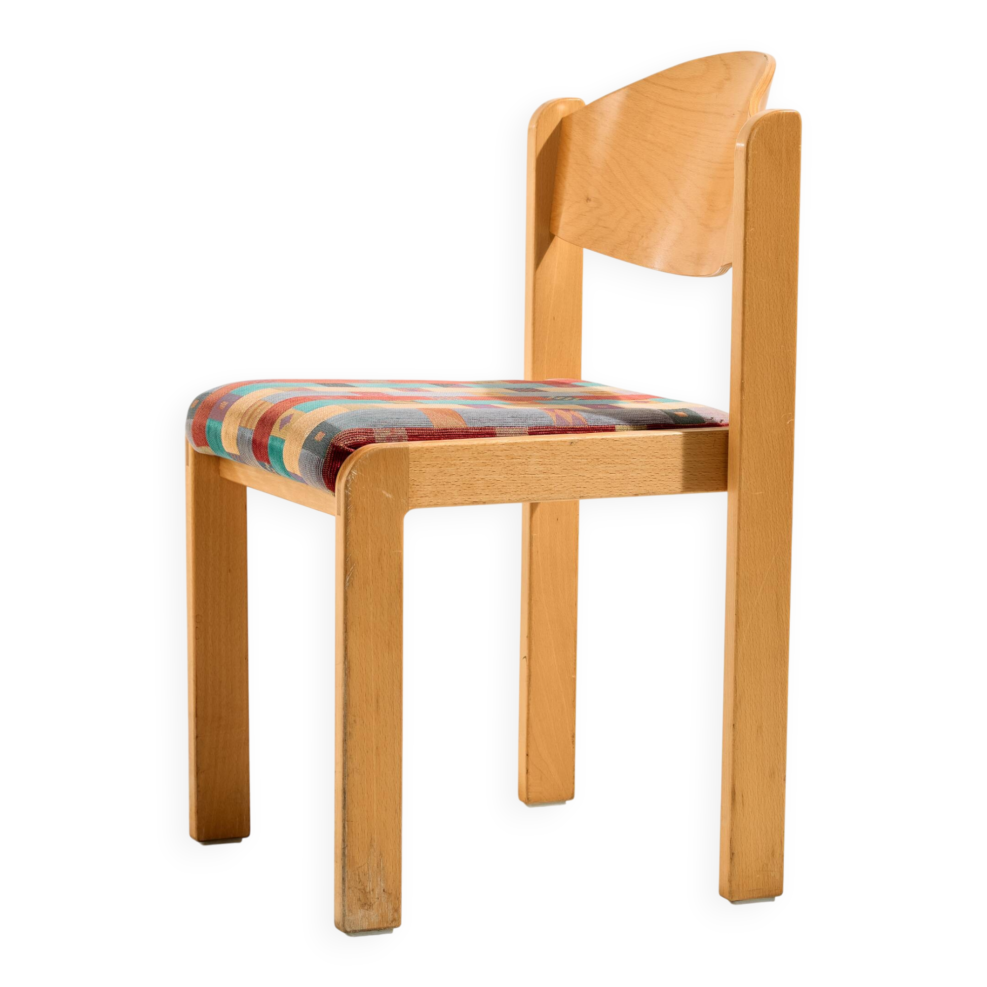 Stackable beech chair
