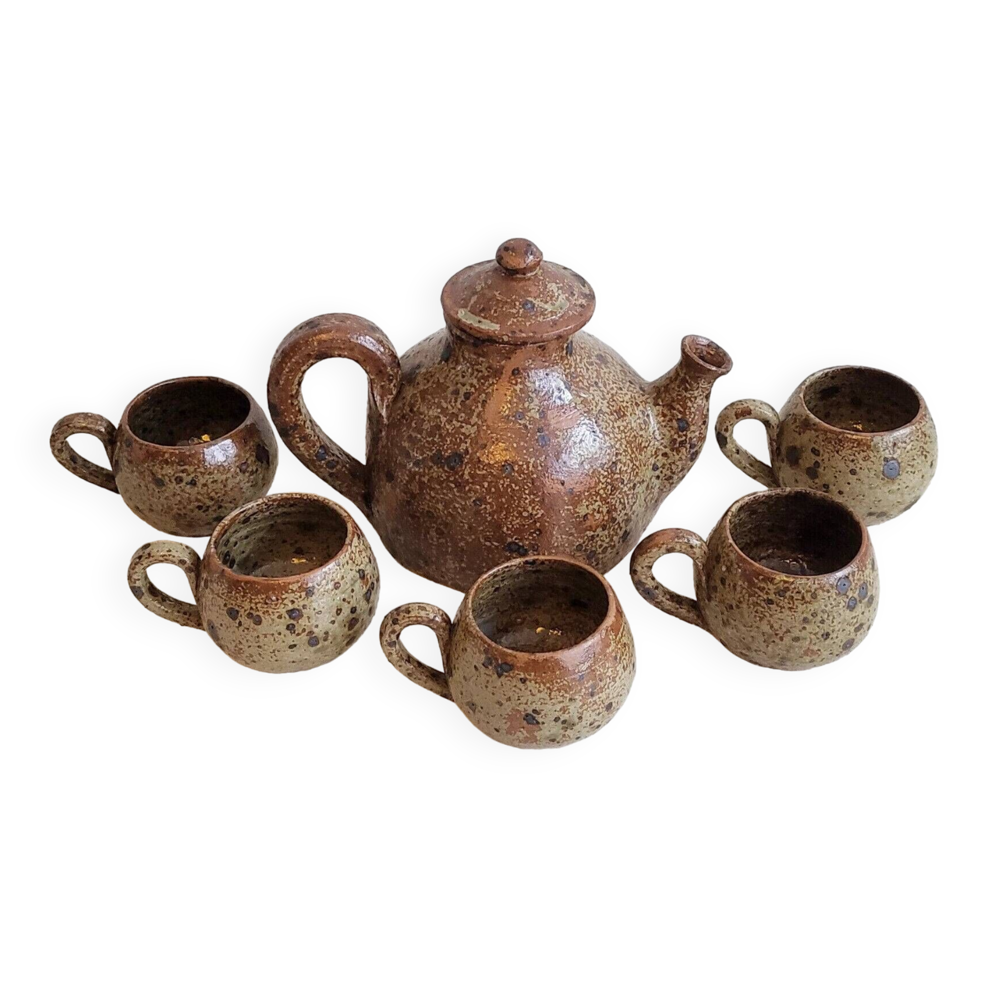 Vintage stoneware coffee service 1970