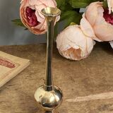 Soliflore, brass vase