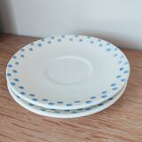 2 saucers or dessert plates - Vintage
