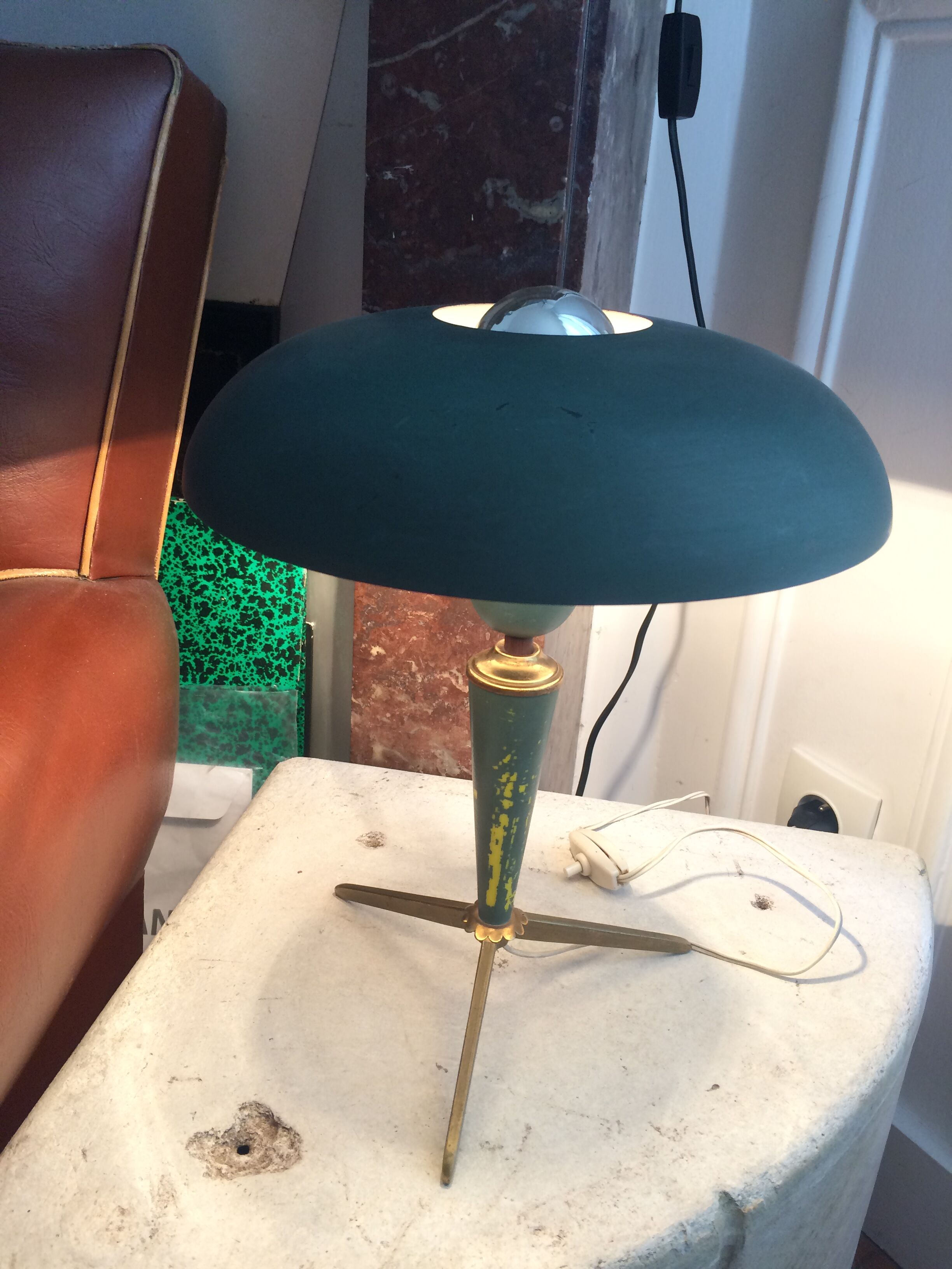 Louis Kalff table lamp first edition