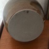 Vase in enamelled earthenware sandstone