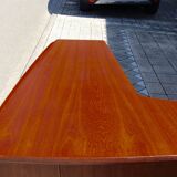 Vintage boomrang desk by peter lovig nielsen 1960s