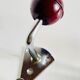 Chrome and bakelite coat hooks from the 70s