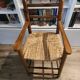 Chaise haute en bois pour enfant