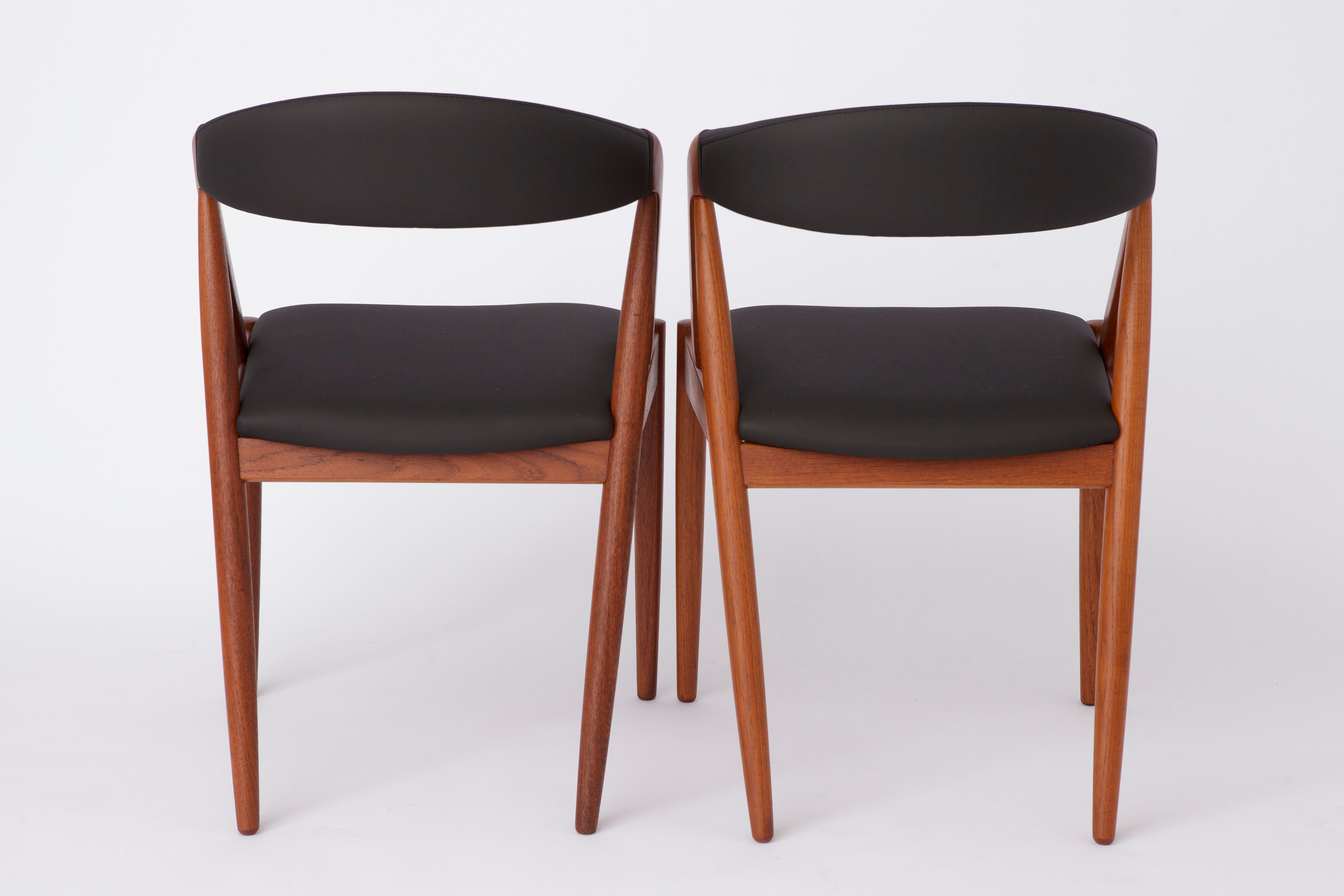 Set of 4 Kai Kristiansen model 31 chairs danish 1960s