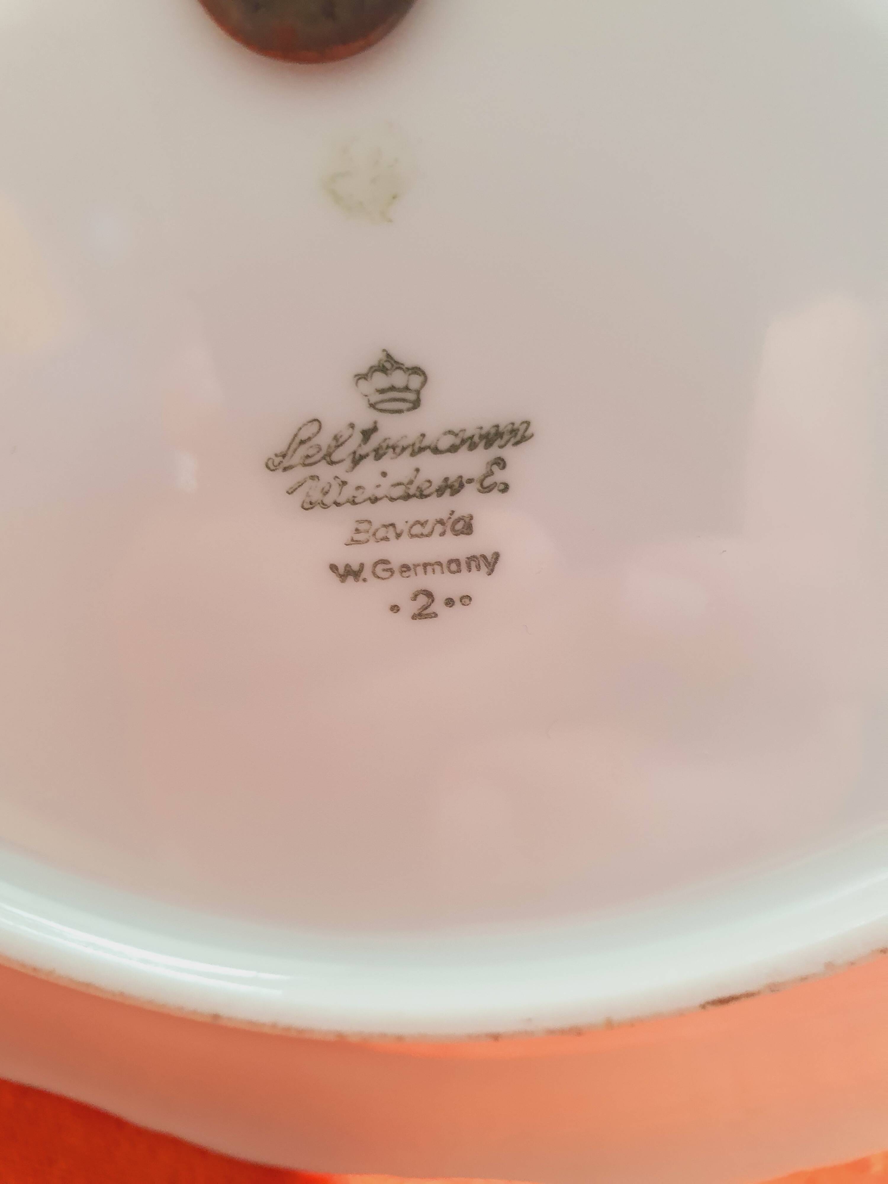 Serving dish on the floor