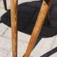 Pair of "Fourmi" bistro chairs Baumann France 1960s