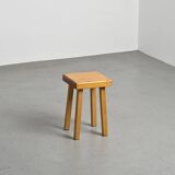Vintage stool by Charlotte Perriand, Les Arcs, France