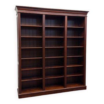 Classic English Open Bookcase