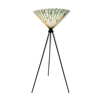 Lampe ombrelle japonaise vintage