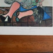 Picasso Woman with a Reproduction Hat Editions Braun - Paris
