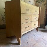 Commode vintage à ailerons