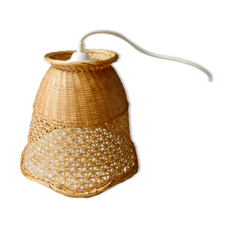 Woven wicker suspension, 70s