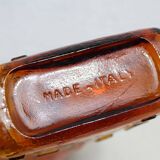 Empoli amber glass carafe, Italy 1960