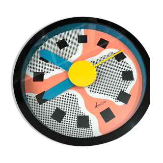 George Sowden and Nathalie Du Pasquier Wall Clock