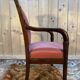 Fauteuil époque Empire en acajou