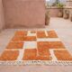 Handmade pure wool rug, traditional, 150x250 cm.