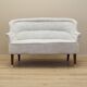 Sofa white melange, Italian design, 1960s, production: Italy