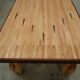 Dining table bowling lane