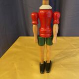 Statuette de pinocchio en bois articule jouet ancien