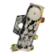 Ceramic vase representing a stylized fish, 20th century