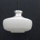 Space Age Saucer Globe Pendant Rises and Falls