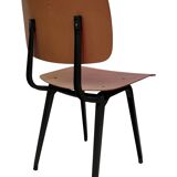 Vintage set of 4x Friso Kramer Revolt chairs Ahrend de Cirkel dutch design