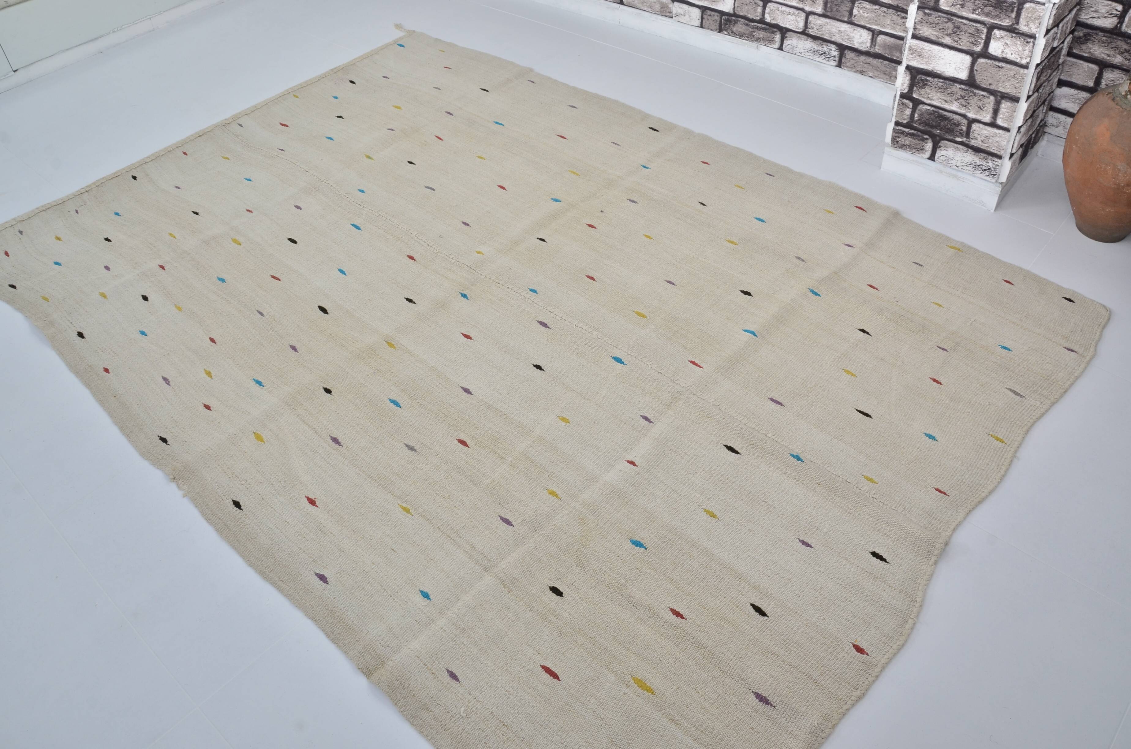 Vintage Neutral Hemp Rug sku 3069