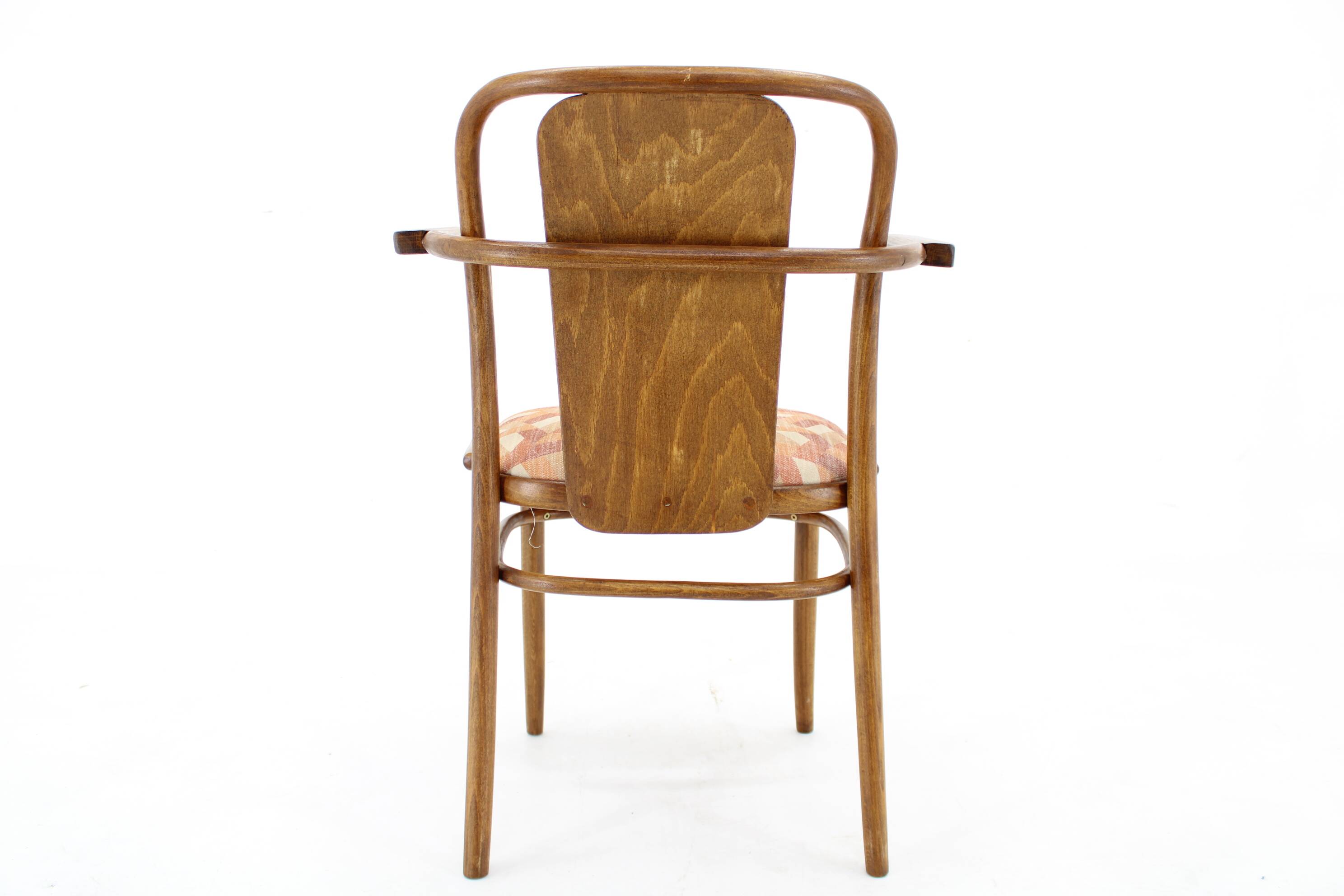 1960s Desk or Side Bentwood Chair by Ton, Czechoslovakia