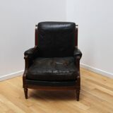Paire de fauteuils style Louis XVI