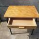 Former children's office Jacques Hitier mca 321 from mullca metal & vintage wood
