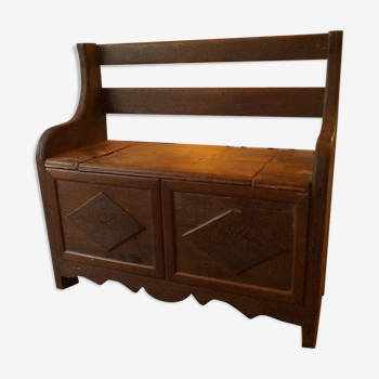 Bench chest wooden 1900