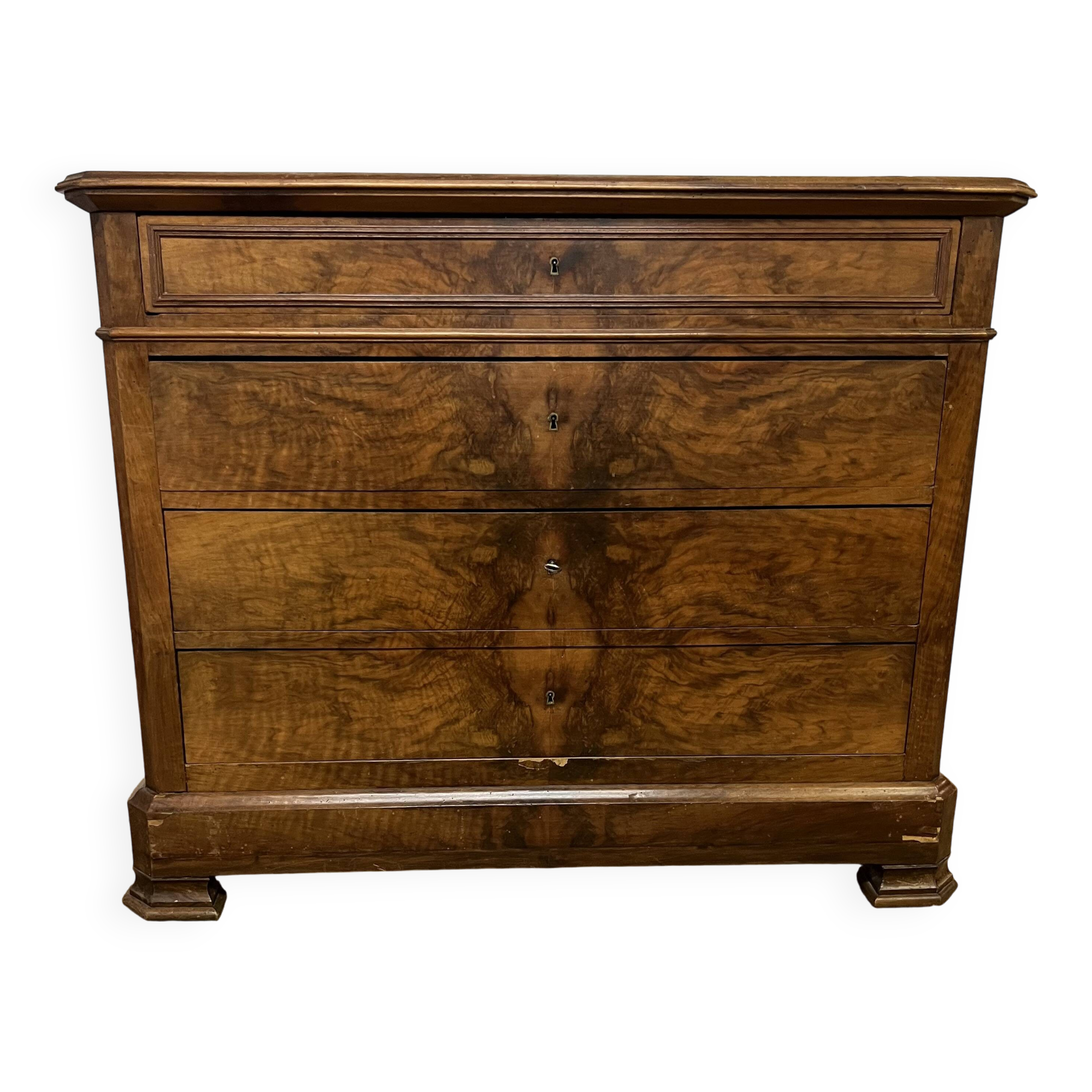 Vintage Louis Phillipe chest of drawers