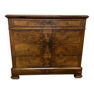 Vintage Louis Phillipe chest of drawers