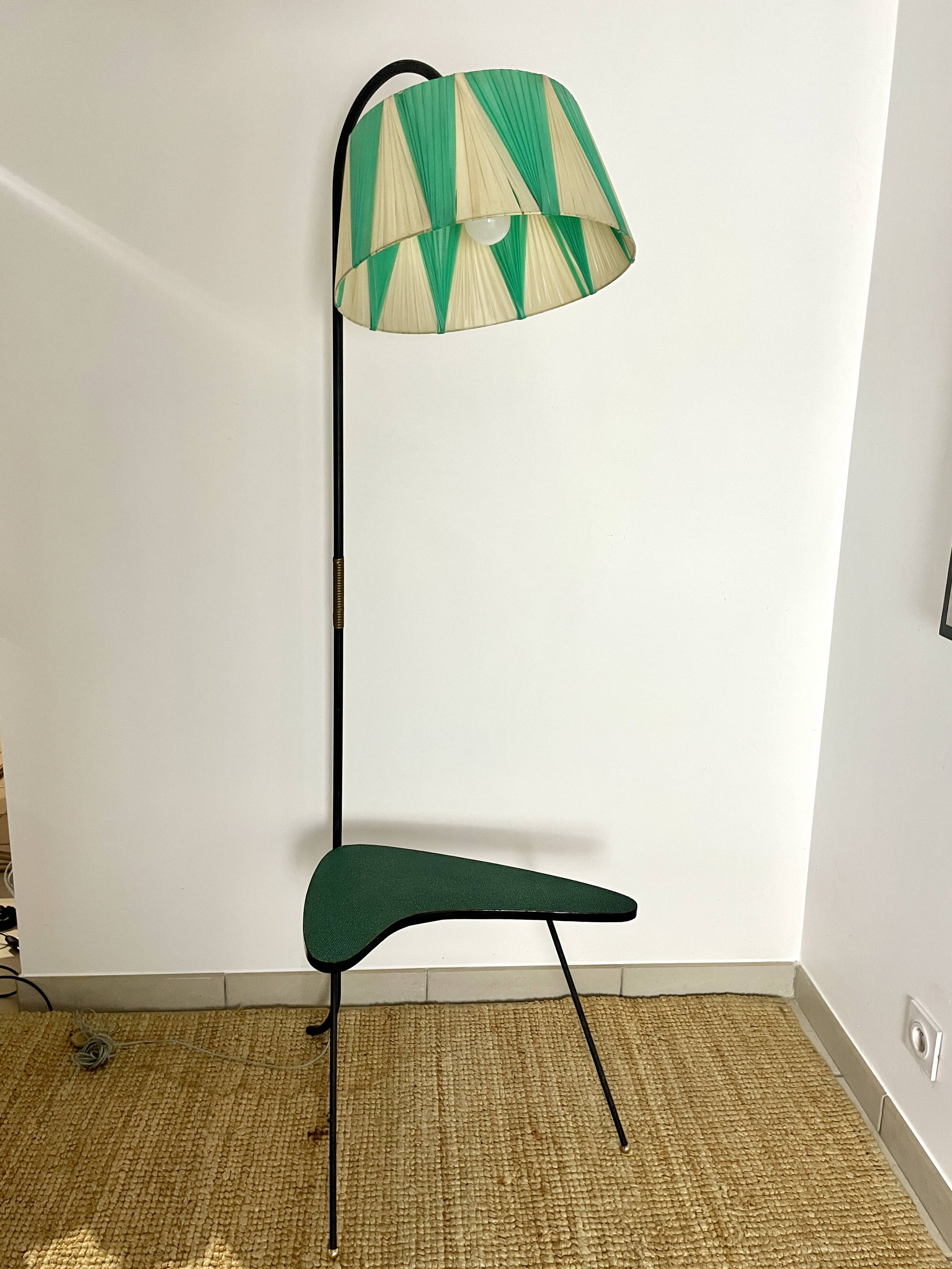 Vintage 50s reading floor lamp