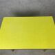 Table en Formica jaune 2 plateaux, 50’s