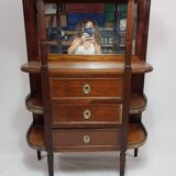 Half-moon furniture Louis XVI style late 19th