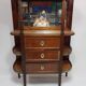 Meuble demi-lune style Louis XVI fin 19ème