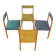 1960s dining chairs, Lübke